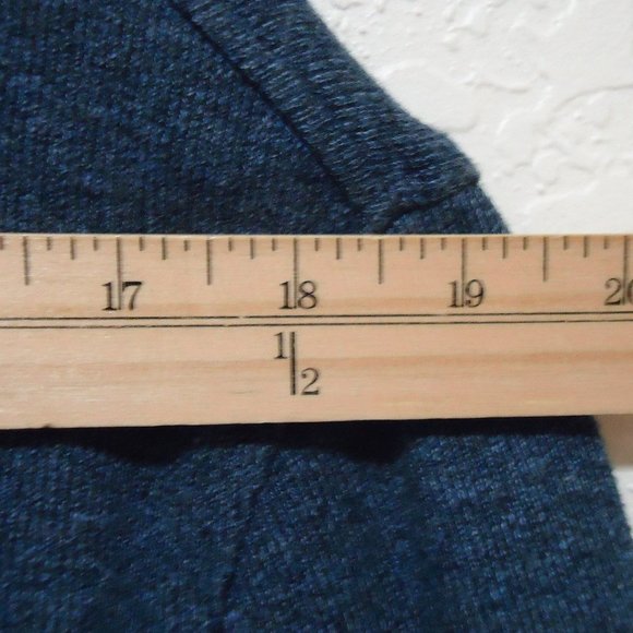 Tasso Elba* Men's Long Sleeve Straight Hem Shawl Collar Ribbed Sweater~ Large - Picture 4 of 9